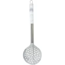 Escumadeira Silicone, Nylon, Inox Para Fritura Batata Pastel