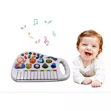 Piano Teclado Animal Brinquedo Infantil Sons Fazenda Sítio