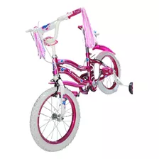 Bicicleta Rosa Con Llantitas Con Envío Gratis R16 Msi 
