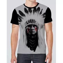 Camiseta Camisa Indio Indigena Cocar Tribo Amazonas 04