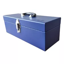 Caja Portaherramientas Metálica Azul 46x16x16cm Foy