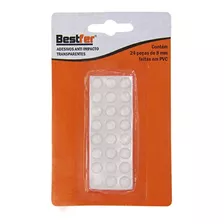 Kit C/ 2 Adesivo Protetor Anti Impacto Maçaneta 24pçs 8mm