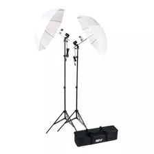 Smith-victor Kt750led 2-light Umbrella Kit