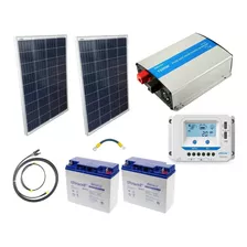 Kit Solar 250w Batería Ampliar X2 200w Panel /1.5kw Ondapura