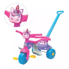 Velotrol Infantil Unicórnio Rosa Com Luz - Magic Toys 2570