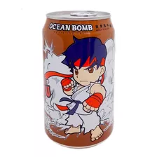 Té Gasificado Sabor Manzana 330 Ml. Street Fighter