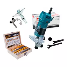 Tupia Manual 6mm 3709 Makita 530w + Acessórios