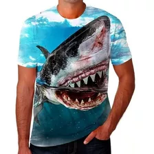 Camiseta Camisa Fundo Mar Oceano Rio Entrega Imediato 000001