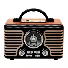 Radio Parlante Retro5 Vintage Am Fm Bluetooth Audiolab
