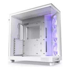 Gabinete Nzxt H6 Flow Rgb Blanco Cc-h61fw-r1 3 Fan Rgb Atx