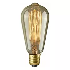  Lámpara Filamento St64 40w Vintage Retro Pase E27