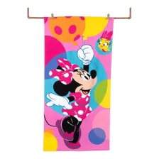 Toalla Playera Infantil Minnie - Mickey Microfibra Playa