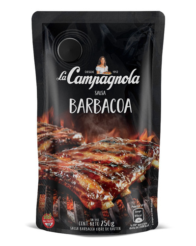 Barbacoa La Campagnola En Doy Pack 250 g