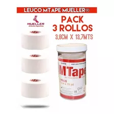 Leuco Mueller 3,7cm Pack 3 Rollos