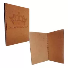 25 Capa Para Cardápio Personalizado Em Mdf Cru