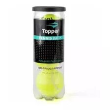 Tubo De Pelotas De Tenis Topper Sku 144273