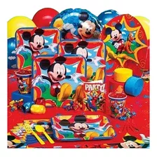 La Casa De Mickey Mouse Cumpleaños Fiesta Piñata X12 Invitad