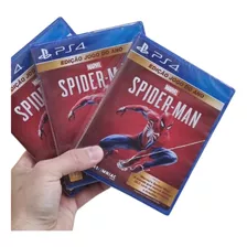 Marvel's Spider-man Coleção Ps4 Físico Capa Azul Mídia Físic