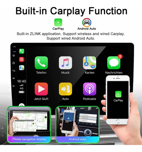 Radio Android Carplay 2+32 Kia Picanto 2018-2023 . Foto 2