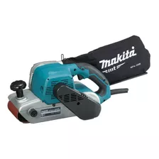 Lixadeira Profissional De Banda Makita Mt M9400b Azul-turquesa 940w 220v