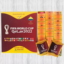 Álbum Pasta Dura Qatar 2022 + 200 Láminas Sin Repetir Panini