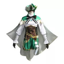 Genshin Impact Venti - Ropa De Cosplay Disfraz