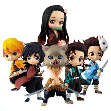 Figuras Demon Slayer 6 Unidades 