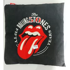 Capa De Almofada De Sofá Desenho Rolling Stones 39cm X 39cm