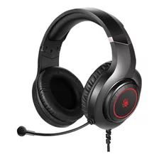 Headset Gamer Usb Estereo Bloody G220s Led C/microfone Preto