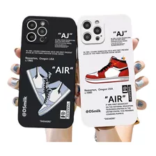 Funda Case Para iPhone Nike Air Sneakers Siliconeproteccion 