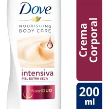 Dove Nourishing Nutrición Intensiva Crema Corporal X 200 Ml