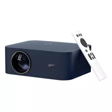 Wanbo Proyector X2 Max 1080p Nativa 450 Ansi Dual Wifi 6 Color Azul Oscuro