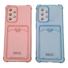 Fundas Para Samsung A33 Con Portatarjeta