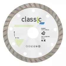 Disco Diamantado Turbo Classic 110 X 20mm 10und - Norton