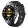 Smartwatch Huawei Watch Gt 6 Pro 46mm De Titânio Com Gps, Ecg E Bateria De Longa Duração Prateado-escuro Preto