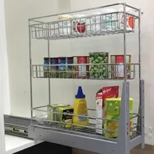 Porta Botellas Especiero Organización Extraíble Módulo 200 