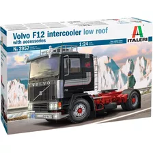 Italeri 3957 1:24 Volvo F-12 Intercooler Low Roof-construcci