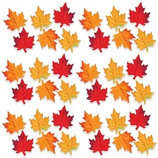 Beistle 36pack Hojas De Lujo De Otoño Hojas Decorativas Rec