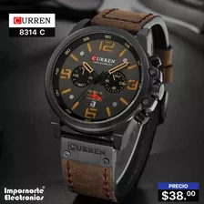 Reloj Curren Para Hombre Original Relojes De Lujo Casual