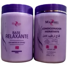 Mairibel Base Relaxante Guanidina 1kg+ Másc Hidrat Queratina