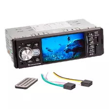 Estereo Con Pantalla 4 Pulgadas Fijo Bluetooth Usb Mp3