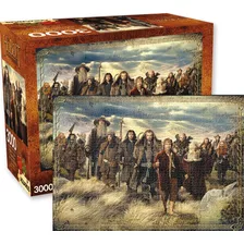 Señor De Los Anillos - Hobbit Saga - Puzzle 3000 Piezas