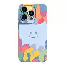 Funda De Teléfono Ice Cream Smiling Face Para iPhone 11 A 15