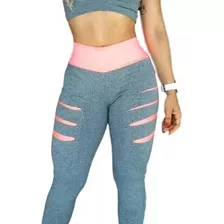 Promoção Roupa Fitness De Academia Treino Crossfit Kit 10 Pçs: 5 Calças Cintura Alta Leg Legging + 5 Tops De Brinde !!! 