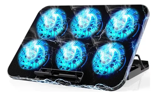 "Coolers externos para laptops" más vendidos de 2023: ¡La revolución del enfriamiento portátil con Base De Refrigeración y Almohadilla Con 6 Ventiladores!