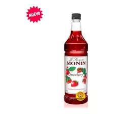 Syrup Jarabe Saborizante Monin Frutilla/strawberry 750 Ml