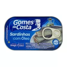 Sardinha Em Óleo Gomes Da Costa 84g Kit C/10