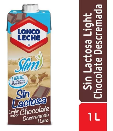 Loncoleche Sin Lactosa Descremada Chocolate 1 L