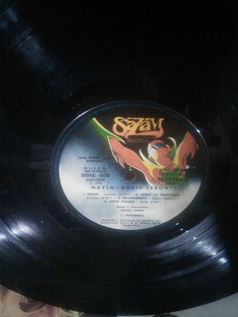 David Lebón - NAYLA - vinilo 1980