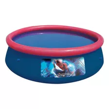 Piscina Inflável Redonda Bestway Homem Aranha 2300 Litros